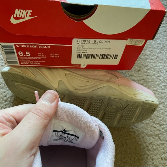 Nike m2k tekno pink Women’s size 6.5 - Picture 6 of 6